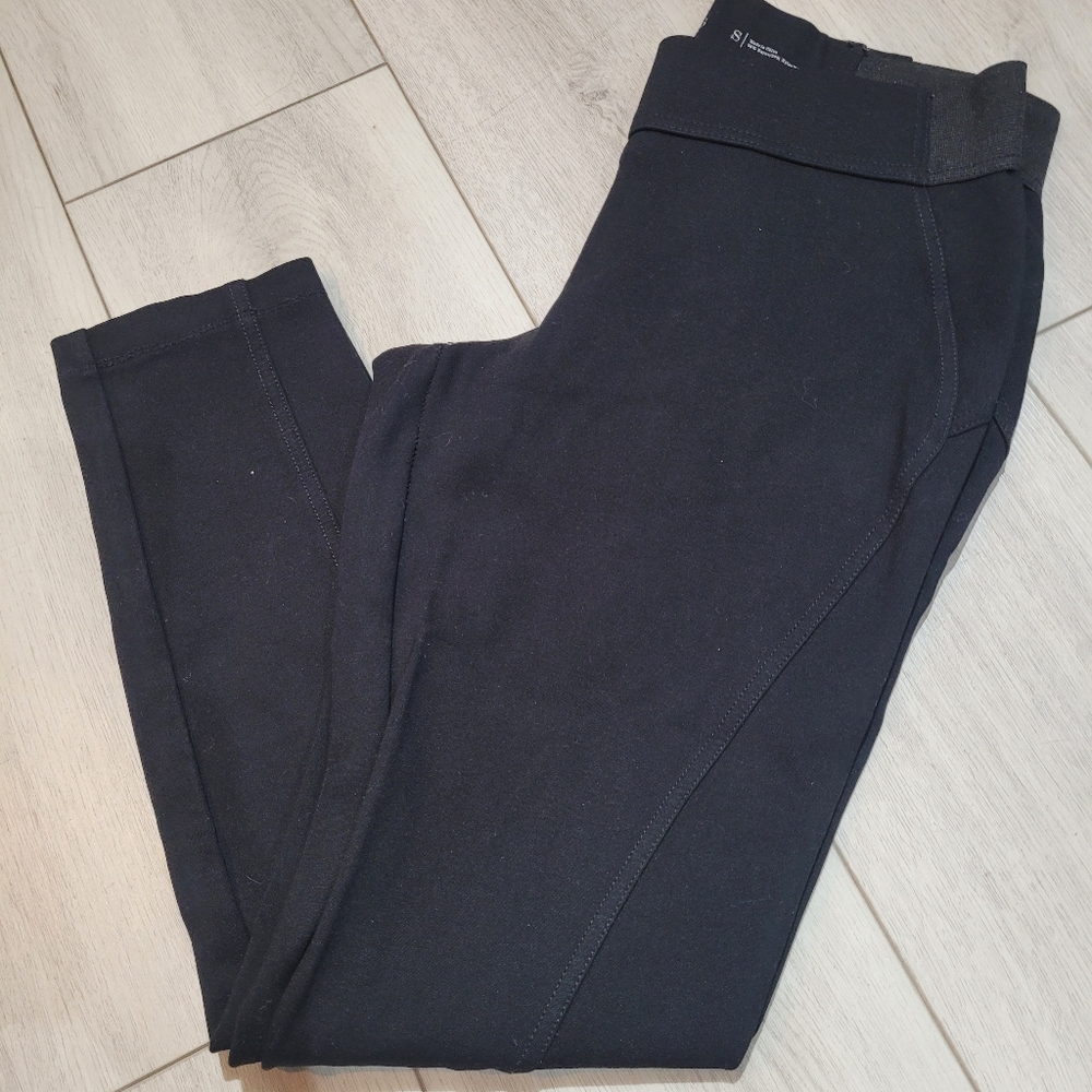 Simply Vera Vera Wang Women's Stretch Elastic Waist Leggings Small Black Comfy